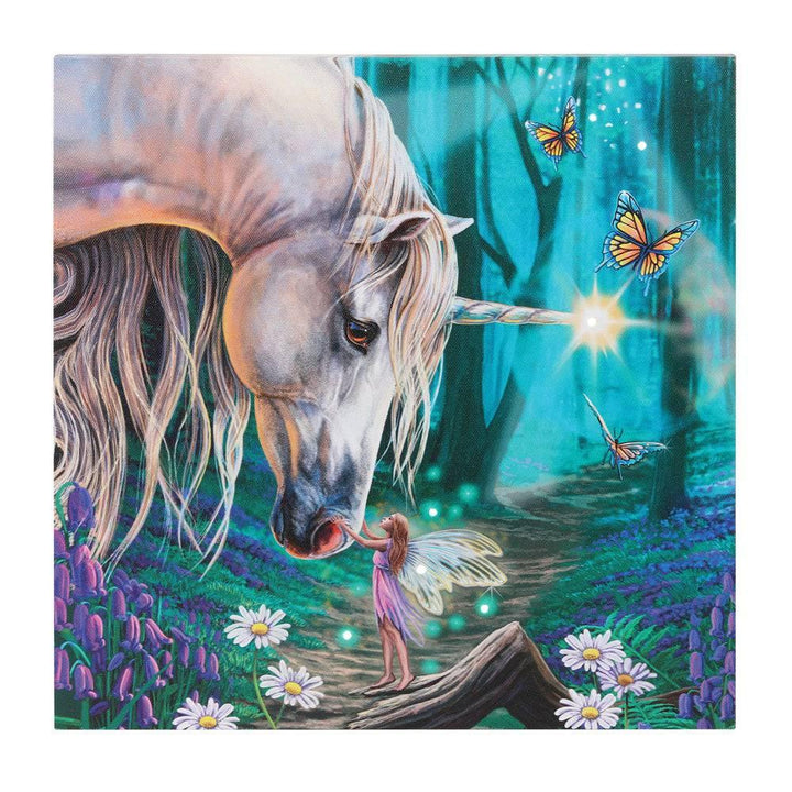 Fairy Whispers Light Up Canvas Plaque by Lisa Parker - Home Decor Emporium