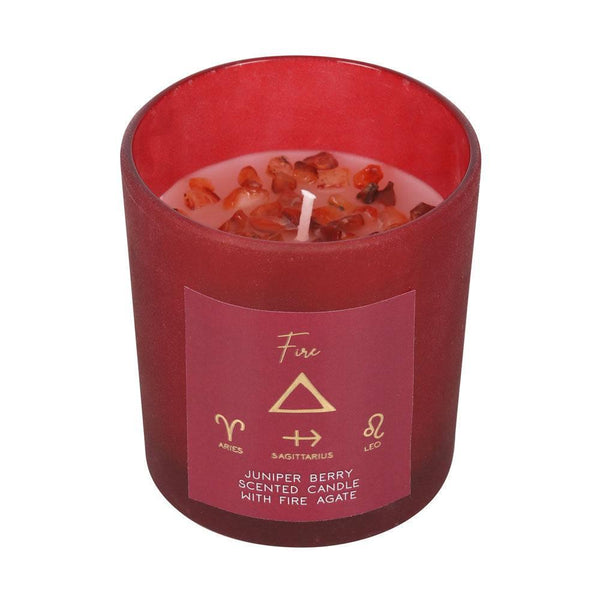 Fire Element Juniper Berry Candle - Home Decor Emporium