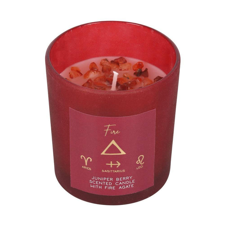 Fire Element Juniper Berry Candle - Home Decor Emporium