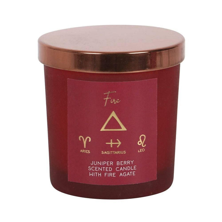 Fire Element Juniper Berry Candle - Home Decor Emporium