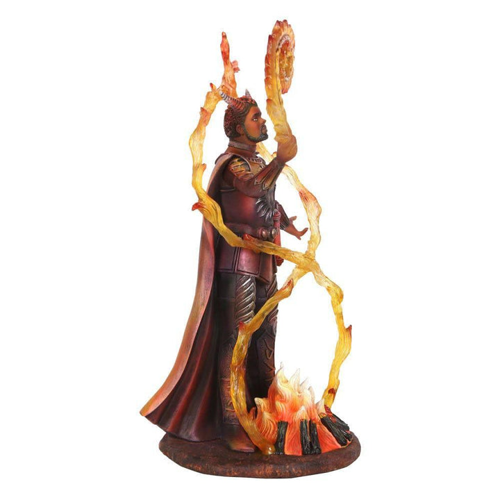 Fire Elemental Wizard Figurine by Anne Stokes - Home Decor Emporium