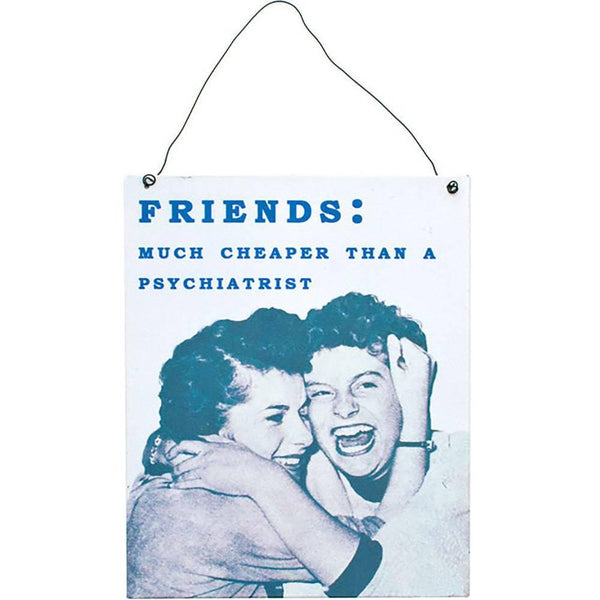 Friends Metal Sign - Home Decor Emporium