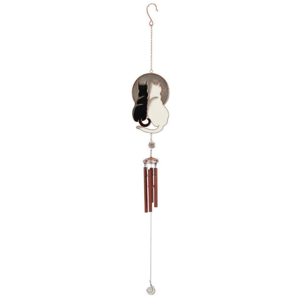 Gazing Cats Windchime - Home Decor Emporium