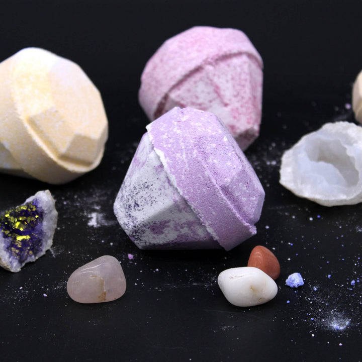 Gemstone Bath Bomb - Very Berry - Home Decor Emporium