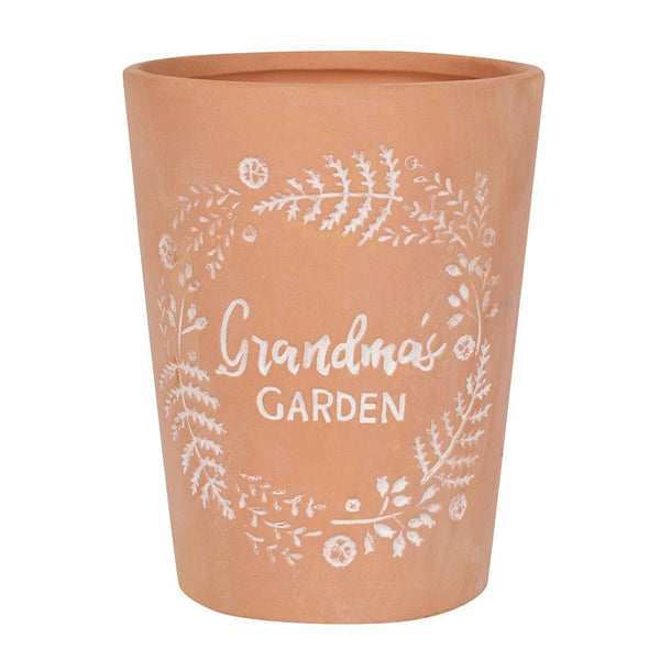 Grandma's Garden Terracotta Plant Pot - Home Decor Emporium