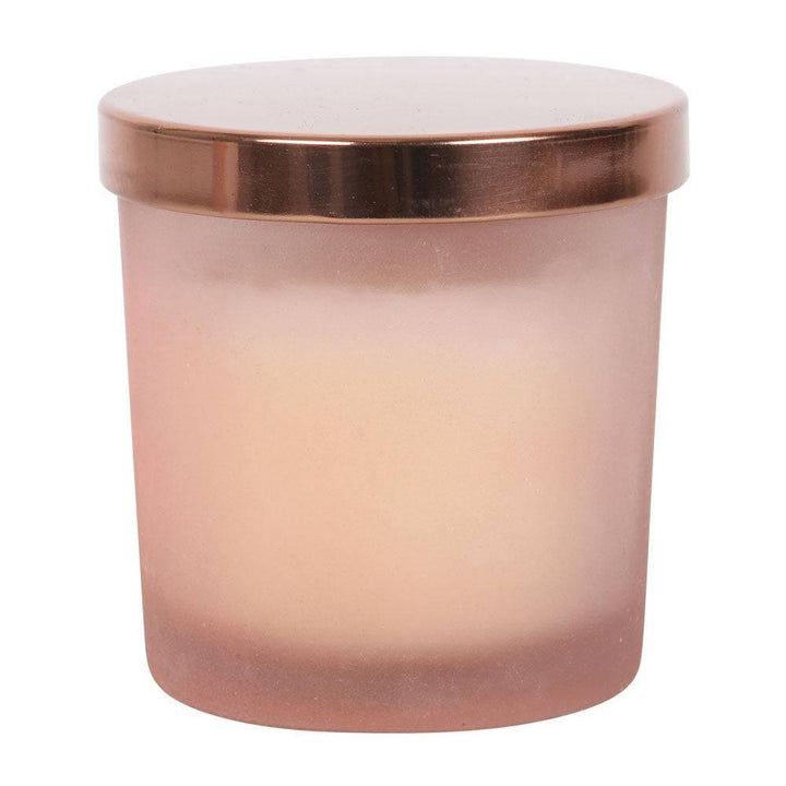 Gratitude Wild Rose Crystal Chip Candle - Home Decor Emporium