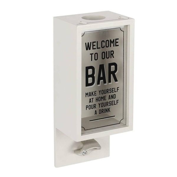 Grey Garden Bar Bottle Opener Plaque - Home Decor Emporium