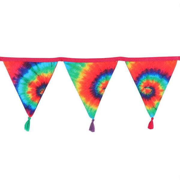 Groovy Baby Tie Dye Bunting - Home Decor Emporium