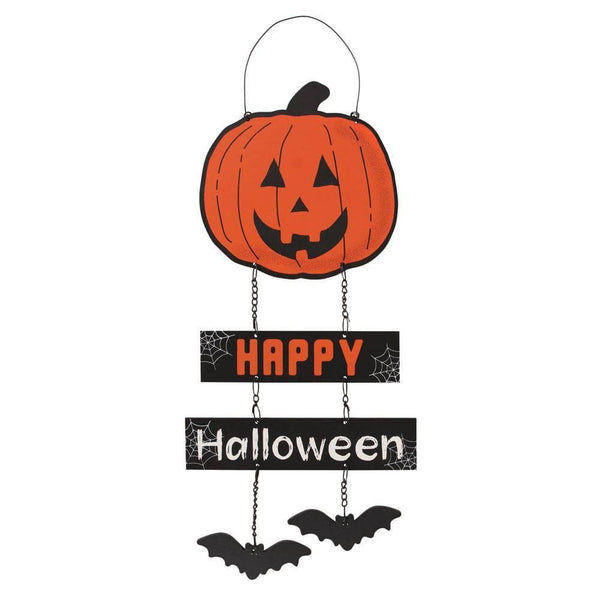 Happy Halloween Pumpkin Chain Sign - Home Decor Emporium