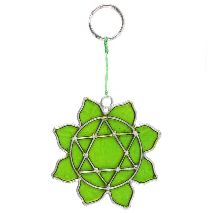 Heart Chakra Symbol Mini Suncatcher - Home Decor Emporium