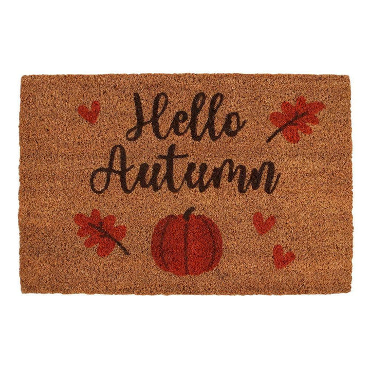 Hello Autumn Natural Doormat - Home Decor Emporium