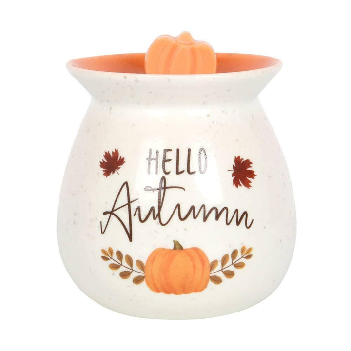 Hello Autumn Wax Melt Burner Gift Set - Home Decor Emporium