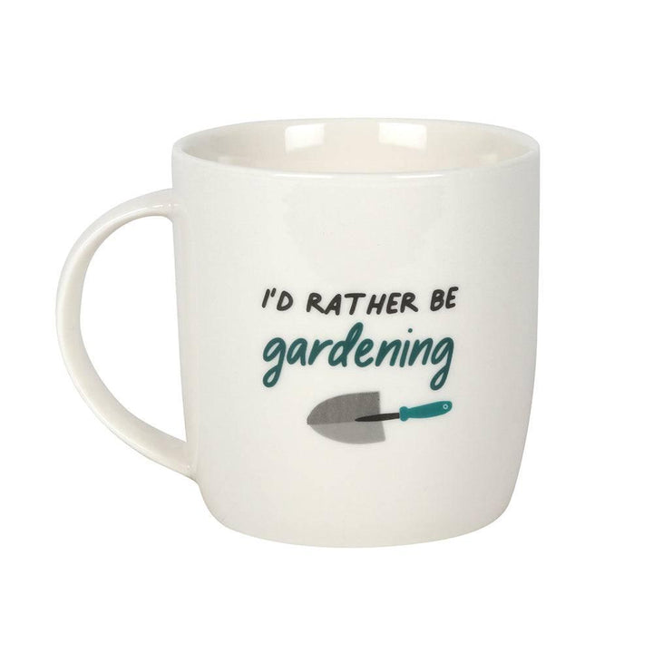 I'd Rather Be Gardening Ceramic Mug - Home Decor Emporium