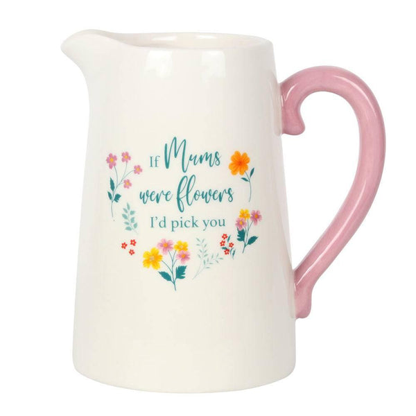 If Mums Were Flowers Ceramic Flower Jug - Home Decor Emporium