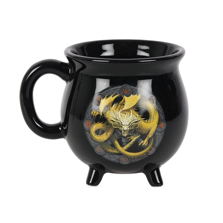 Imbolc Colour Changing Cauldron Mug by Anne Stokes - Home Decor Emporium