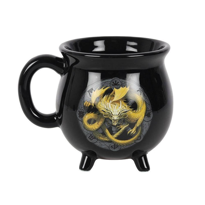 Imbolc Colour Changing Cauldron Mug by Anne Stokes - Home Decor Emporium