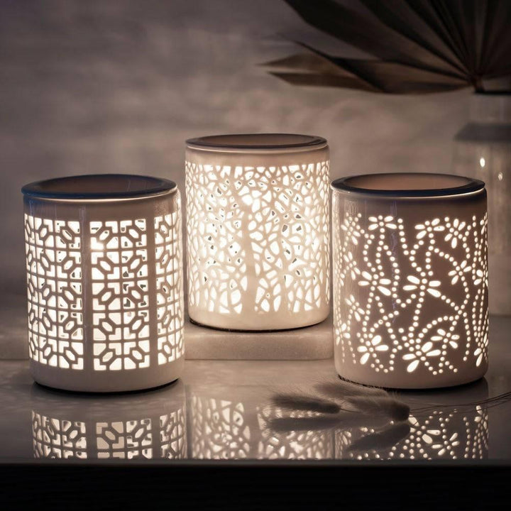 Imperial Trellis Electric Oil Burner - Home Decor Emporium