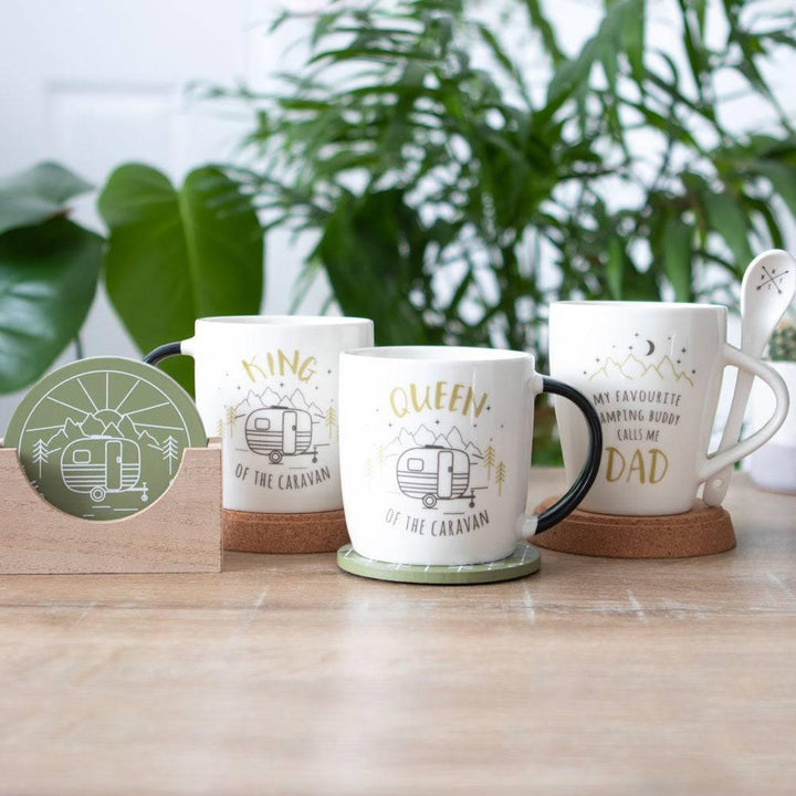 King and Queen Couples Caravan Mug Set - Home Decor Emporium