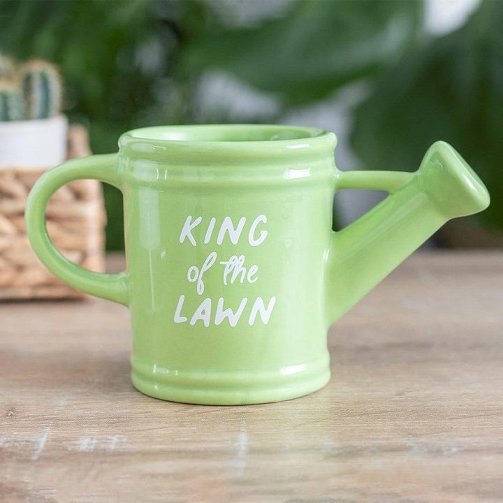 King of the Lawn Watering Can Mug - Home Decor Emporium