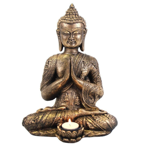 Large Buddha Tealight Holder - Home Decor Emporium