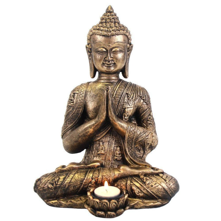 Large Buddha Tealight Holder - Home Decor Emporium