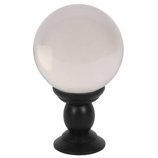 Large Clear Crystal Ball on Stand - Home Decor Emporium