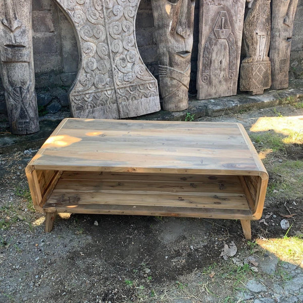 Large Coffee Table - Recycled Wood - Home Decor Emporium