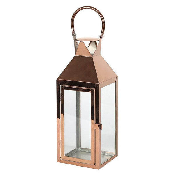 Large Copper Lantern - Home Decor Emporium