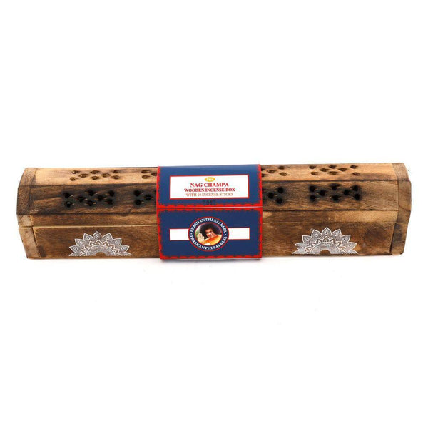 Large Nag Champa Incense Stick Box - Home Decor Emporium