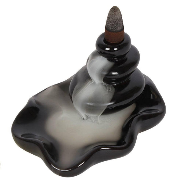 Large Pebbles Backflow Incense Burner - Home Decor Emporium