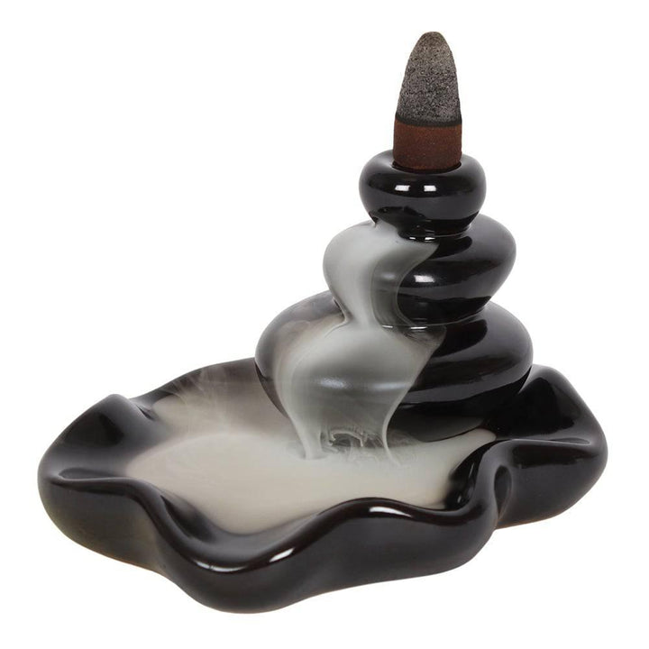 Large Pebbles Backflow Incense Burner - Home Decor Emporium