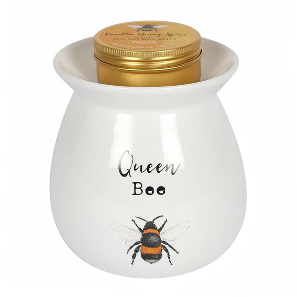 Large Queen Bee Wax Melt Burner Gift Set - Home Decor Emporium