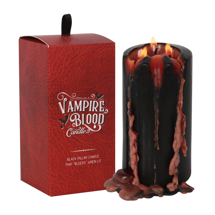 Large Vampire Blood Pillar Candle - Home Decor Emporium