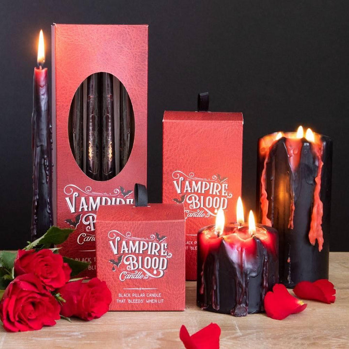 Large Vampire Blood Pillar Candle - Home Decor Emporium