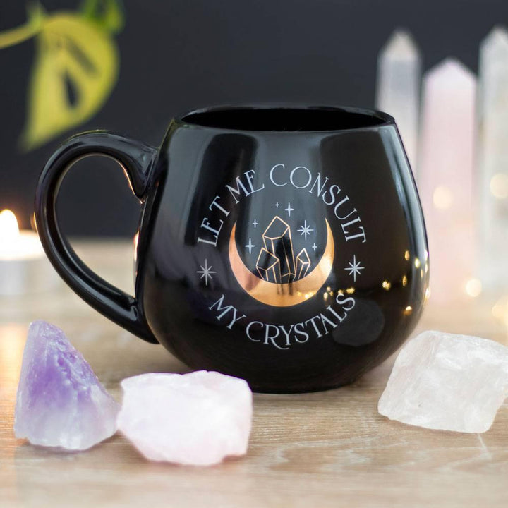 Let Me Consult My Crystals Rounded Mug - Home Decor Emporium