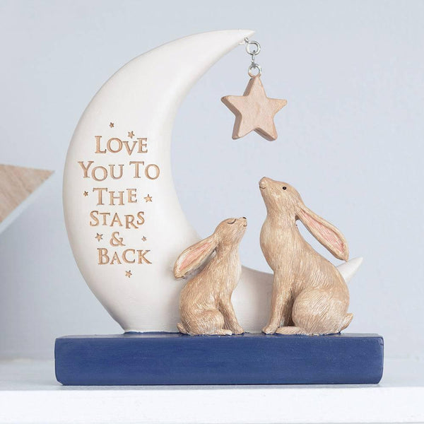 Love You To The Stars and Back Resin Decorative Sign - Home Decor Emporium