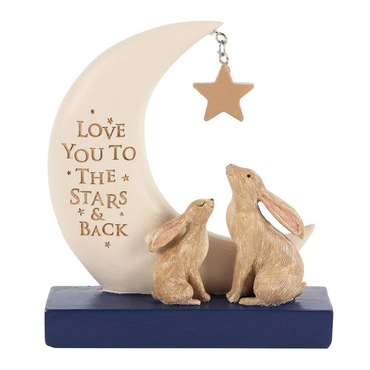 Love You To The Stars and Back Resin Decorative Sign - Home Decor Emporium