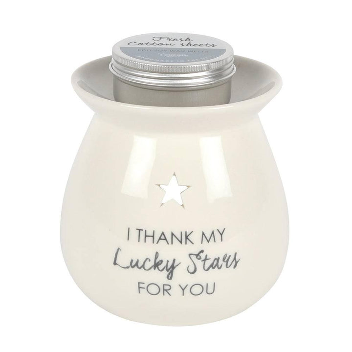 Lucky Stars Wax Melt Burner Gift Set - Home Decor Emporium