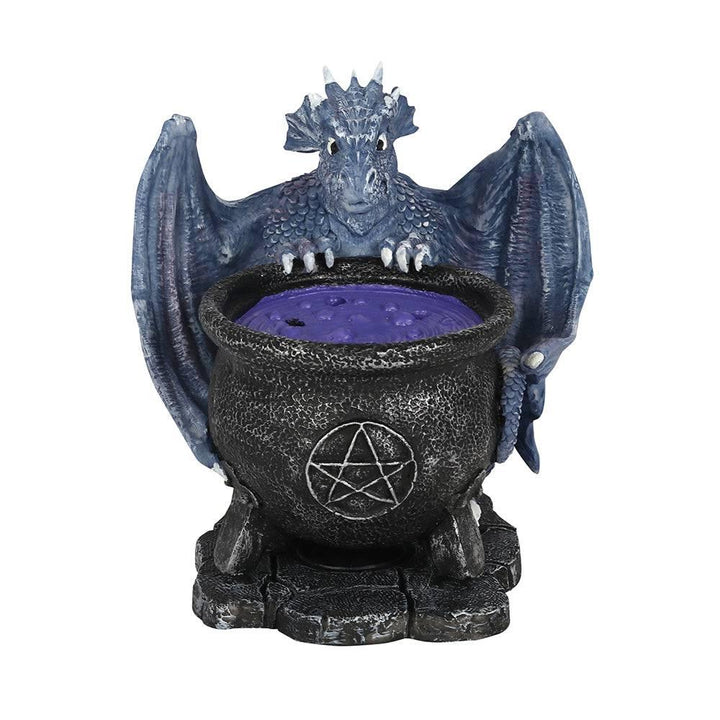 Magical Brew Dragon Cone Burner By Anne Stokes - Home Decor Emporium