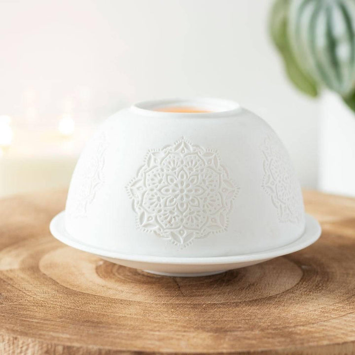 Mandala Dome Tealight Holder - Home Decor Emporium