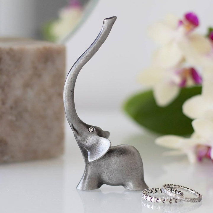 Metal Elephant Ring Holder - Home Decor Emporium