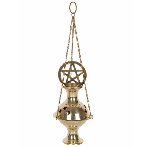 Metal Pentagram Incense Censer - Home Decor Emporium