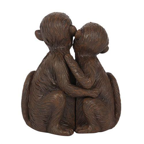 Monkey Couple Ornament - Home Decor Emporium