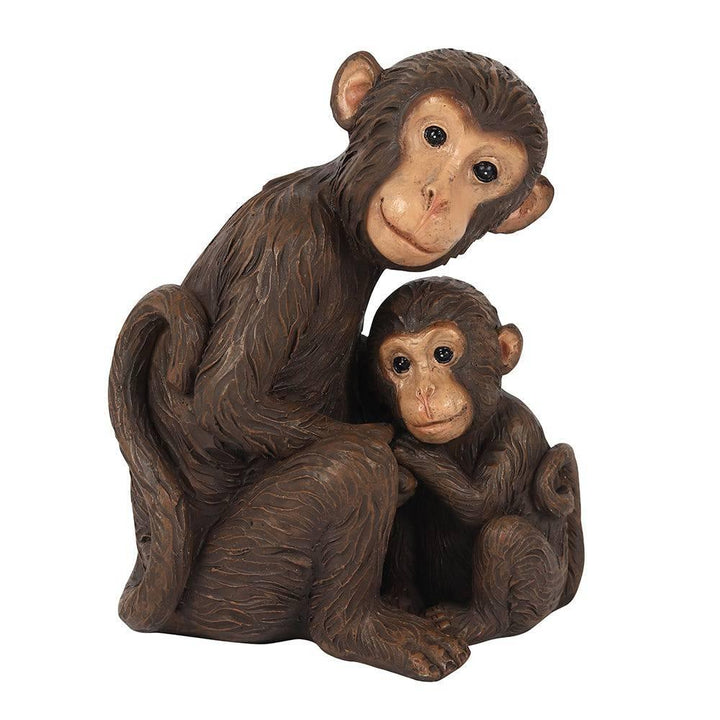 Monkey Mother and Baby Ornament - Home Decor Emporium