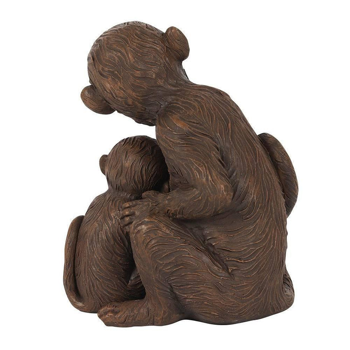 Monkey Mother and Baby Ornament - Home Decor Emporium