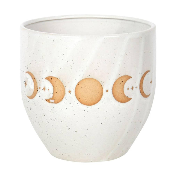 Moon Phase Plant Pot - Home Decor Emporium