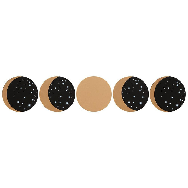 Moon Phases 5-Piece Coaster Set - Home Decor Emporium