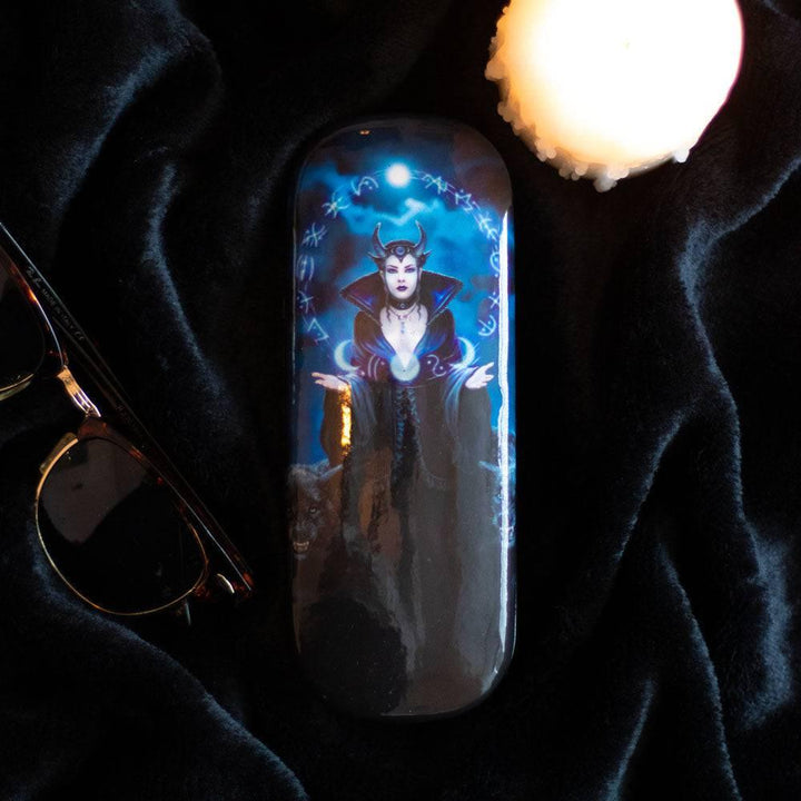 Moon Witch Glasses Case by Anne Stokes - Home Decor Emporium