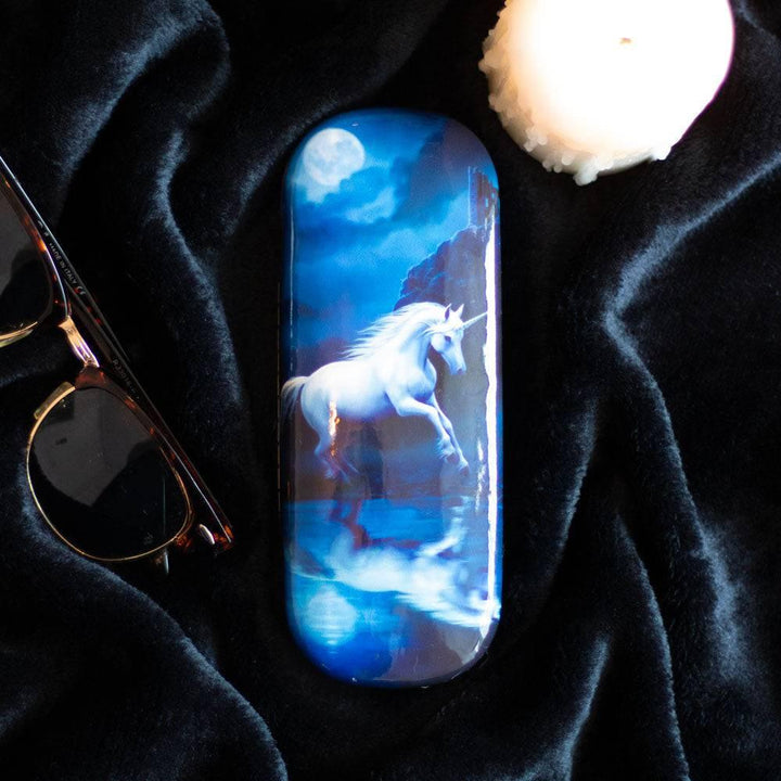 Moonlight Unicorn Glasses Case by Anne Stokes - Home Decor Emporium