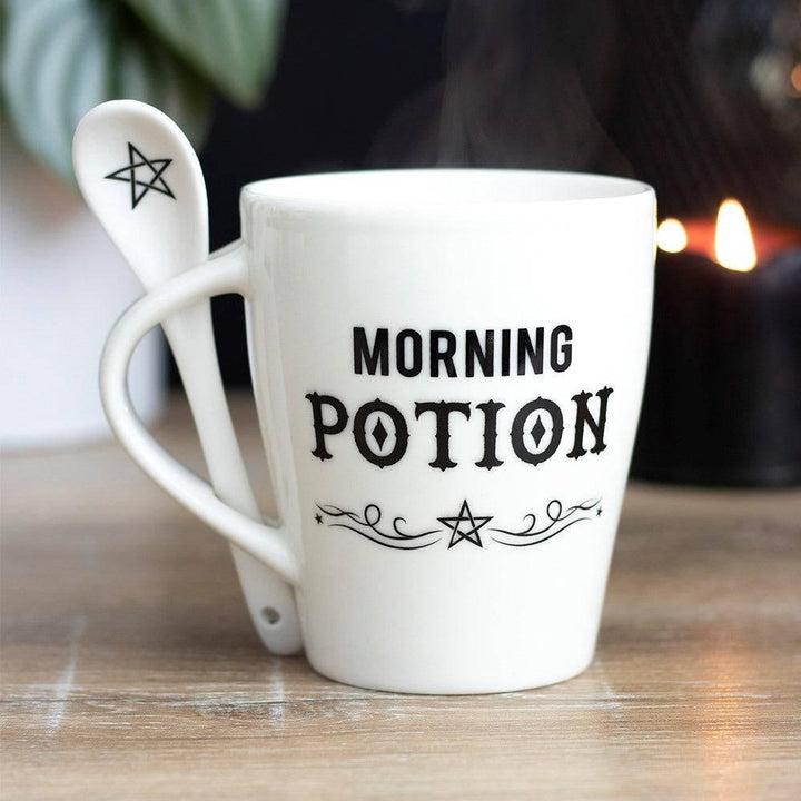 Morning Potion Mug and Spoon Set - Home Decor Emporium